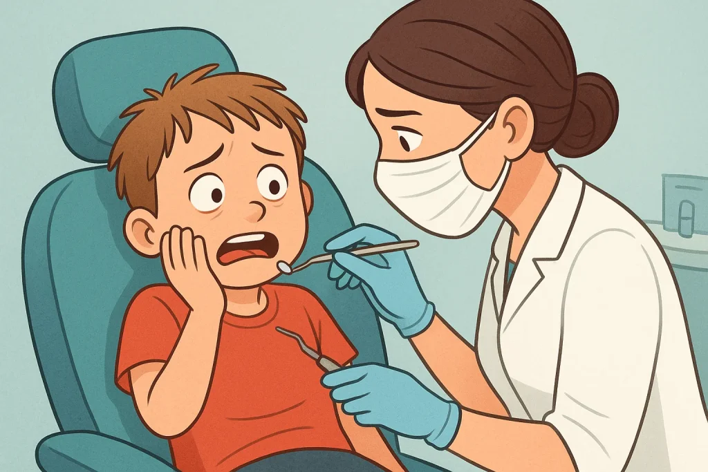 ترس کودکان از دندانپزشکی و راه های غلبه بر آن ؛ 3 علت ترس 1 ترس کودکان از دندانپزشکی